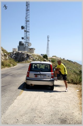 ber Ulcinj ging es im kleinen Fiat zum Skadarsee...