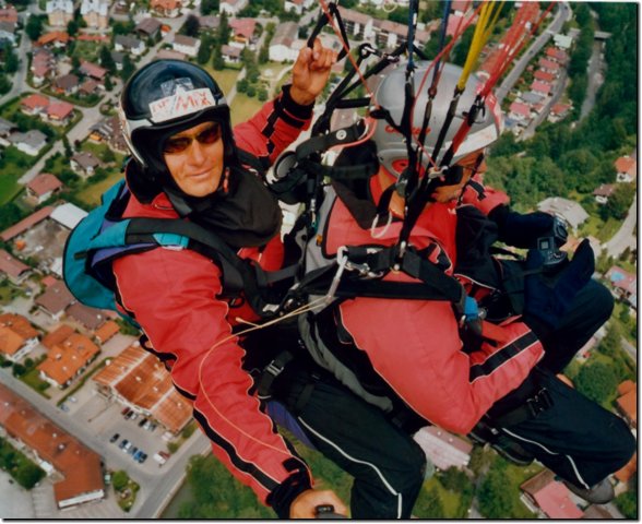 Triketour und Tandemgleitschirmfliegen 