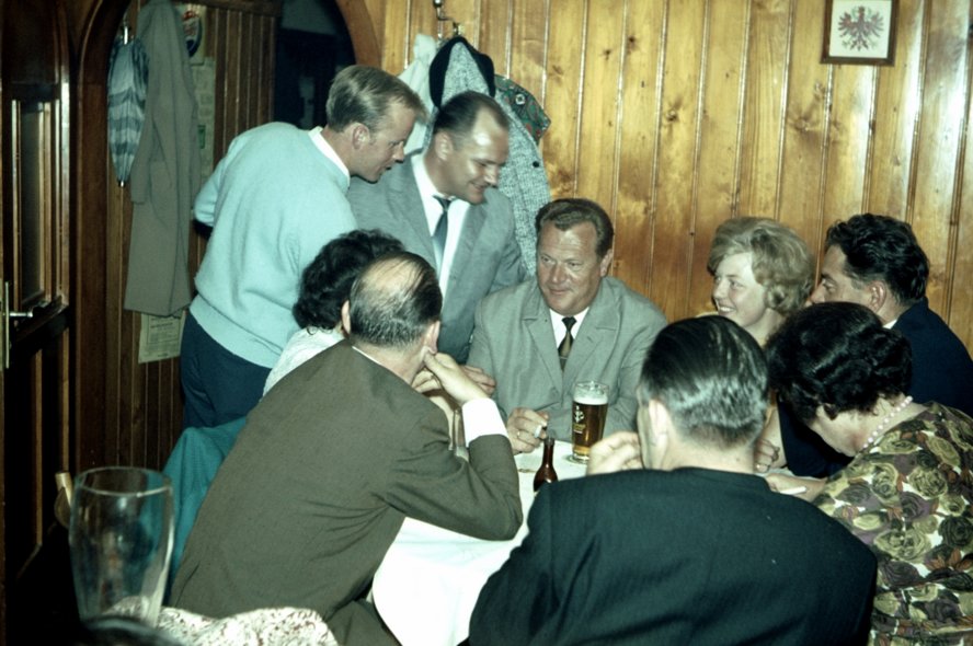 1967 Betriebsausflug Kloster Weltenburg - Geisenfeld